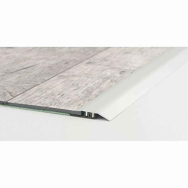 Anpassprofil für Vinylbodenbeläge Clip Silber 7,5 mm x 33 mm x 900 mm günstig online kaufen