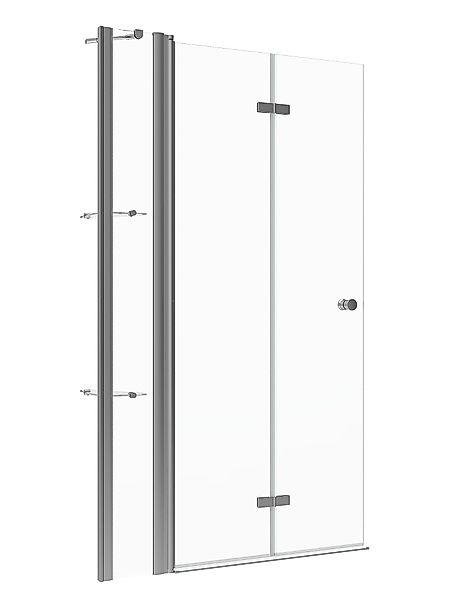 AQUABATOS Walk-in-Dusche Walk in Duschwand Glas günstig online kaufen