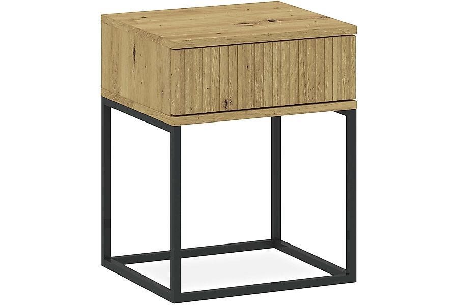 KONSIMO® Nachttisch RECTUS Nachtschrank, Modern, hergestellt in der EU (2-S günstig online kaufen