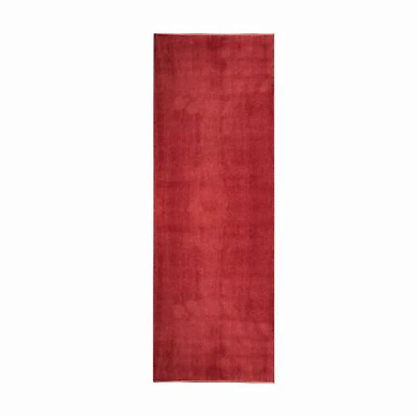 carpet city® Hochflor-Teppich Softshine Rot rot Gr. 120 günstig online kaufen