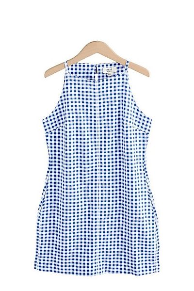 Next Minikleid Ärmelloses Mini-Stretchkleid aus Leinengemisch (1-tlg) günstig online kaufen