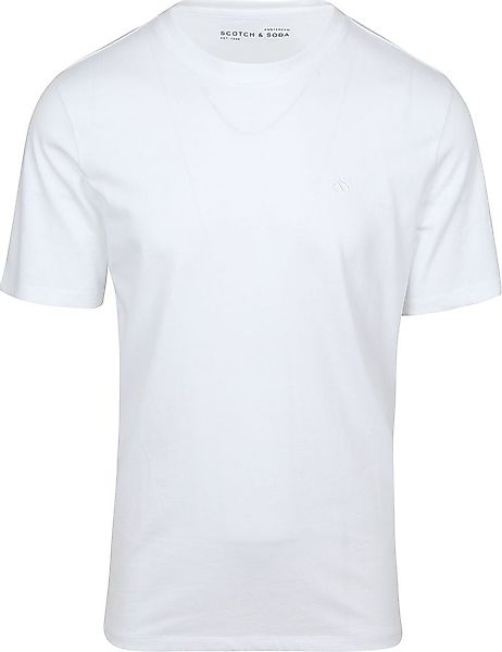 Scotch And Soda Core T-Shirt Weiß - Größe L günstig online kaufen