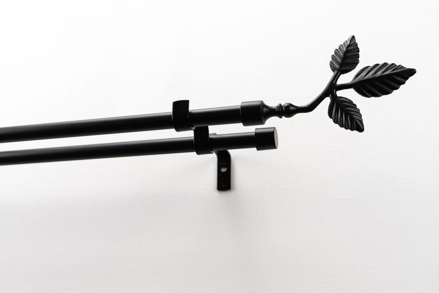 GARESA Gardinenstange "SHEET mit offenem Träger" Ø 16 mm 2 läufig-läufig Wu günstig online kaufen