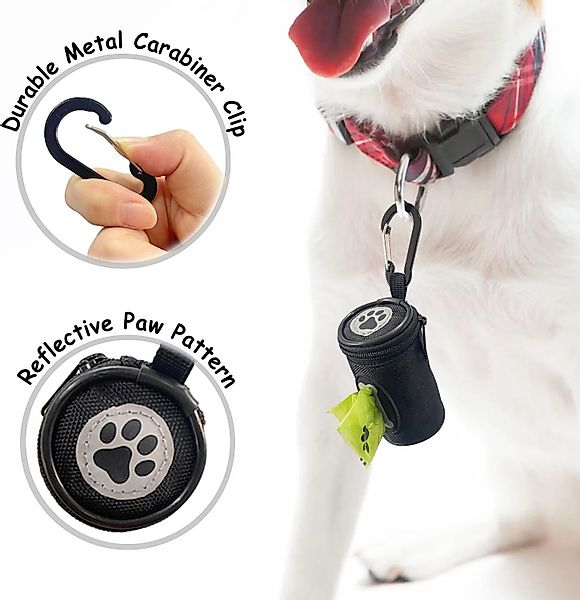 Beaface Hunde-Geschirr Kotbeutelspender Hund Weicher Stoff günstig online kaufen