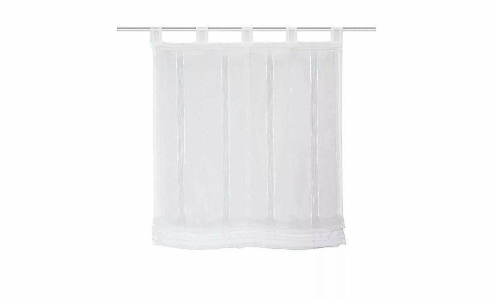 HOME Wohnideen Raffrollo   ¦ weiß ¦ Maße (cm): B: 100 H: 140 Gardinen & Rol günstig online kaufen