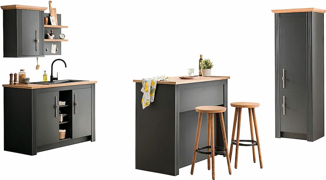 OTTO home Küche "KS-Westminster" Breite 196 cm, ohne E-Geräte günstig online kaufen