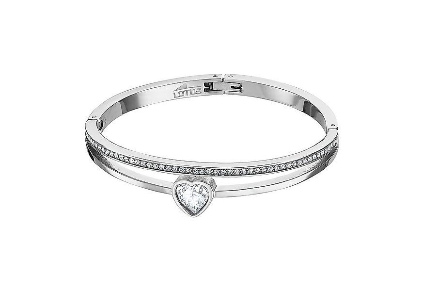 Lotus Style Armreif LS2088-2/3 – Eleganter Damen-Edelstahlschmuck mit Herz- günstig online kaufen