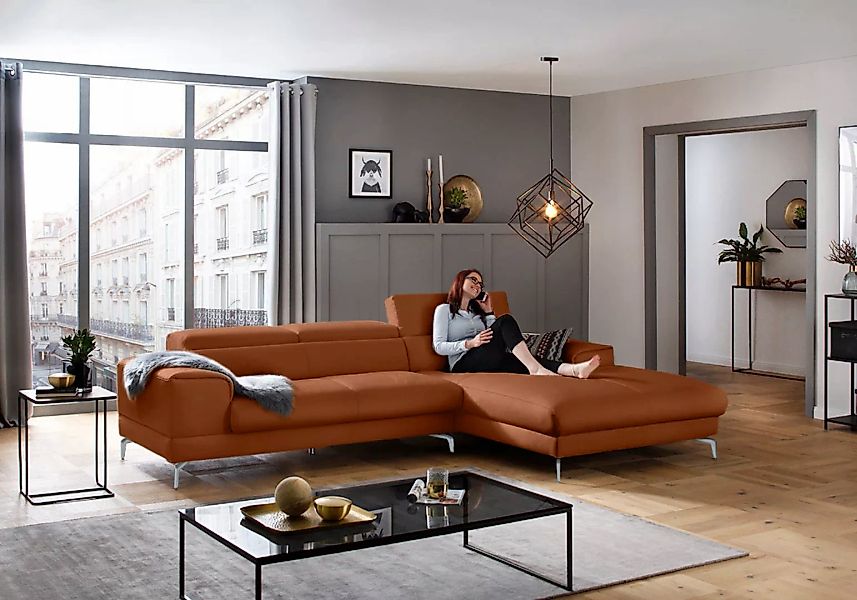 W.SCHILLIG Ecksofa "piedroo, Designsofa mit tollem Sitzkomfort, elegant und günstig online kaufen