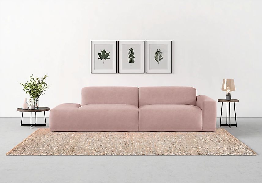 TRENDMANUFAKTUR Big-Sofa "Braga, mit hochwertigem Kaltschaum, Megasofa, in günstig online kaufen