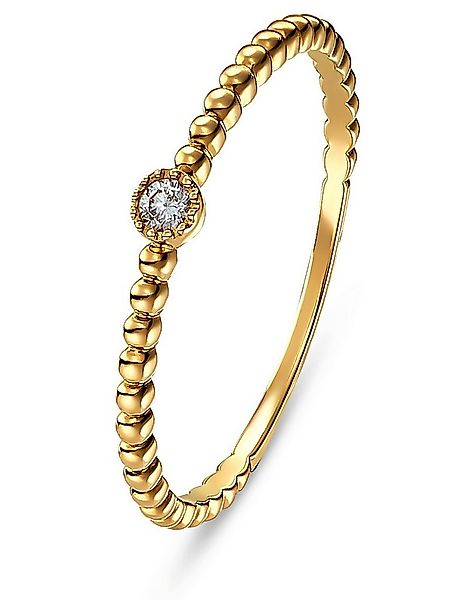 CHRIST Diamantring CHRIST Damen-Damenring 1 Diamant, mit Diamant günstig online kaufen
