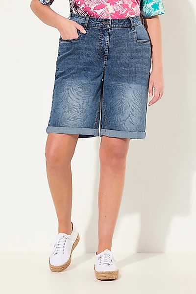 Ulla Popken Caprihose Capri Mandy Palmenmuster günstig online kaufen