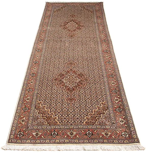 morgenland Orientteppich »Perser - Täbriz - 302 x 85 cm - hellbraun«, recht günstig online kaufen