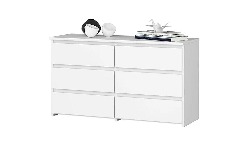 Kommode  Carla ¦ weiß ¦ Maße (cm): B: 100 H: 57 Kommoden & Sideboards > Kom günstig online kaufen