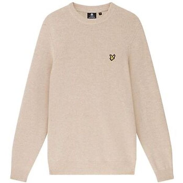Lyle & Scott  Pullover KN921VF CREW NECK LAMBSWOOL-W823 TAUPE MARL günstig online kaufen