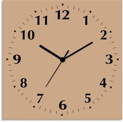 Artland Wanduhr »Uni Trendfarben« wahlweise mit Quarz- oder Funkuhrwerk, la günstig online kaufen