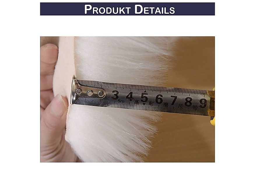 Jibenhome Teppich Hochflor-Teppich Kunstfell,Weich Fellteppich,Shaggy Teppi günstig online kaufen