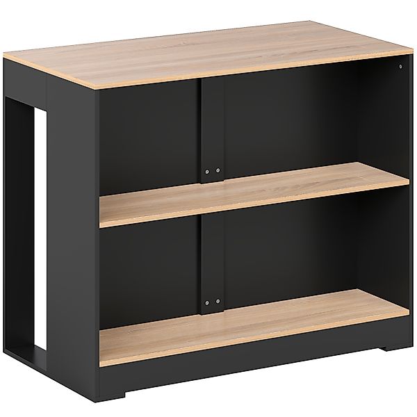 HOMCOM Bartisch mit 3 Ablagen, platzsparende Bar-Theke mit rutschfesten Füß günstig online kaufen