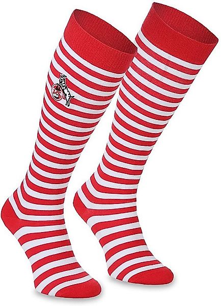 1. FC Köln Socken Kniestrümpfe Ringel günstig online kaufen