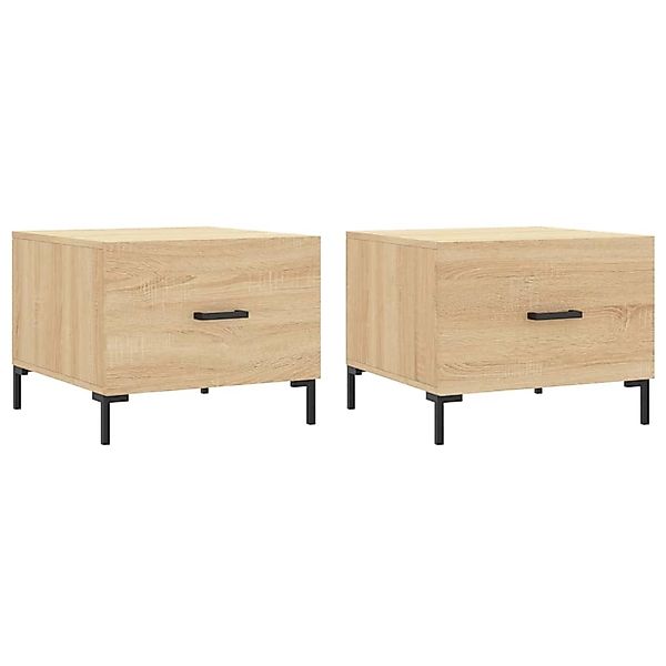 vidaXL Couchtisch Couchtische 2 Stk. Sonoma-Eiche günstig online kaufen