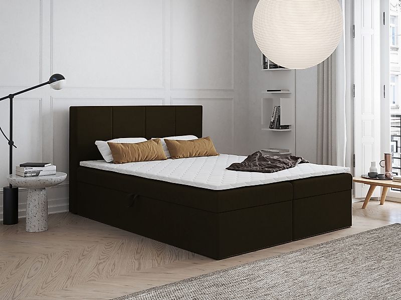 Godre Boxspringbett mit Bettkasten FARO 200x200 günstig online kaufen