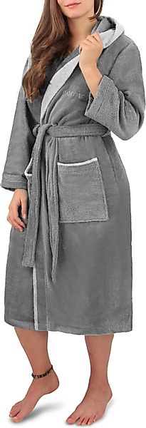 normani Damenbademantel Damen Wellness-Bademantel aus 100% günstig online kaufen
