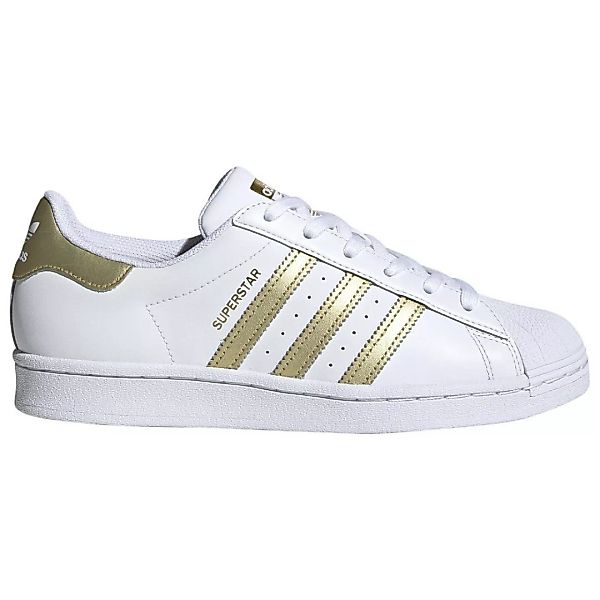 Adidas Originals Superstar Sportschuhe EU 40 2/3 Ftwr White / Gold Met. / F günstig online kaufen