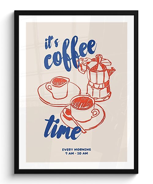 MuchoWow Poster Kaffee - Zitat - günstig online kaufen