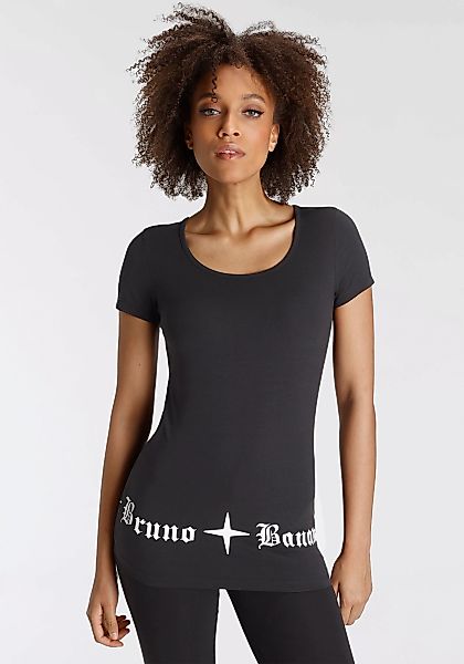 Bruno Banani T-Shirt, Druck an der Hüfte NEUE KOLLEKTION günstig online kaufen