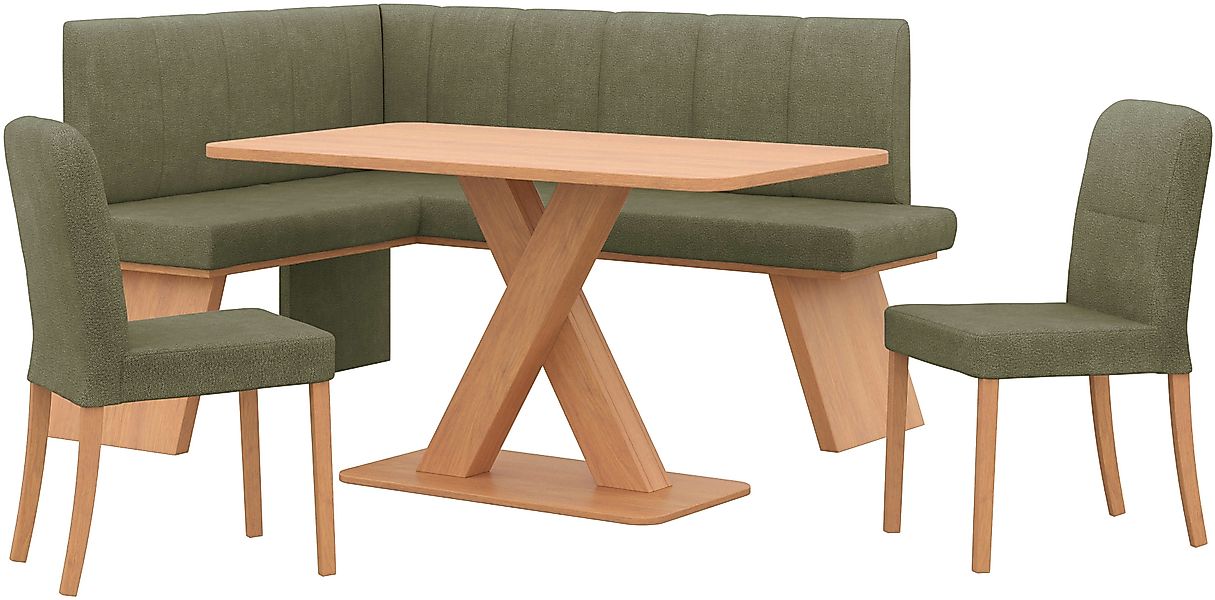 Home affaire Eckbankgruppe »Nina« Set, 4er, 4 Stk. tlg. Sitzgruppe Esszimme günstig online kaufen