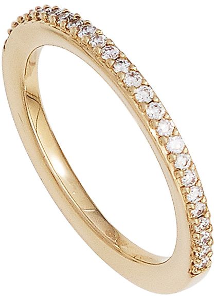 JOBO Diamantring "Ring mit 26 Diamanten", 585 Gold günstig online kaufen