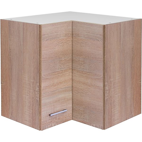 Flex-Well Classic Küchen-Eck-Hängeschrank Florida 60 cm x 60 cm Sonoma Eich günstig online kaufen