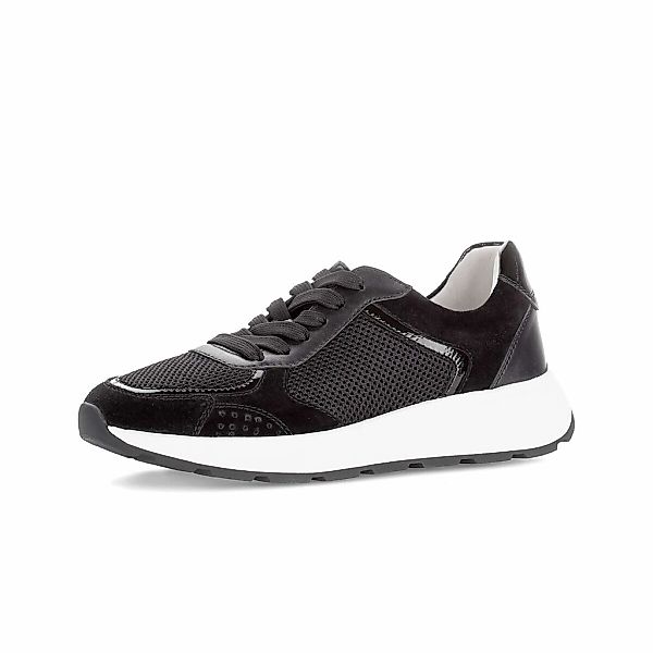 Gabor Sneaker "Sneaker low Materialmix Leder" günstig online kaufen