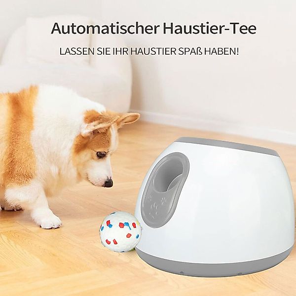 Refttenw Outdoor-Spielzeug Automatischer Ballwerfer für Hunde, günstig online kaufen