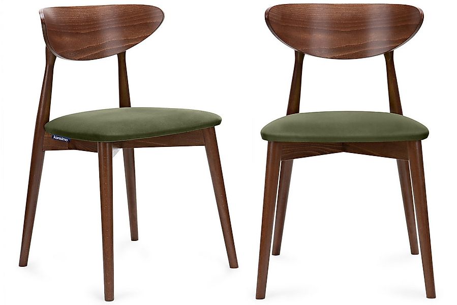 KONSIMO® Holzstuhl RABI Küchenstühle, Esszimmerstühle, hergestellt in der E günstig online kaufen