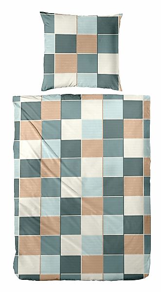 Primera Bettwäsche "Feinbiber-Bettwäsche Tile" 2 Stk. tlg. mit klasschische günstig online kaufen