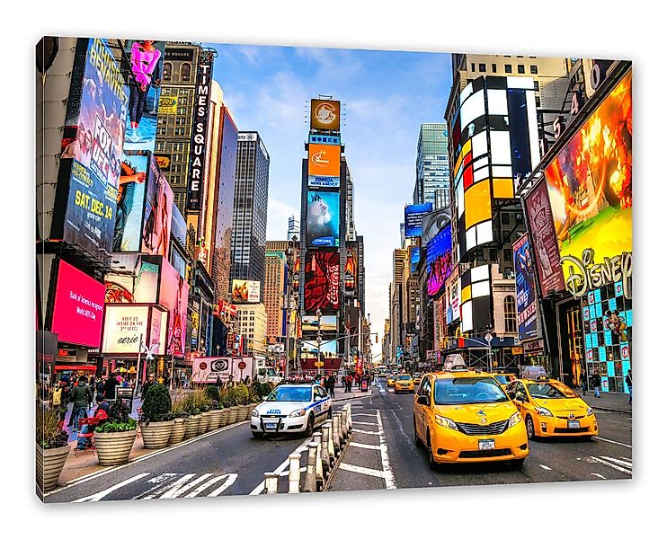 Pixxprint Leinwandbild Times Square in new günstig online kaufen