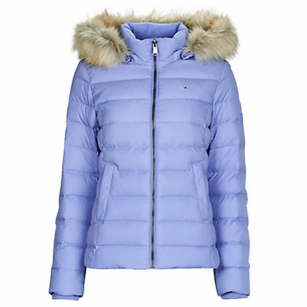 Tommy Jeans Daunenjacke BASIC HOODED DOWN JACKET mit Fellimitat an der Kapu günstig online kaufen