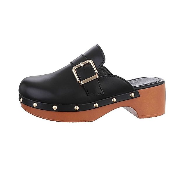 Ital-Design Damen Mules Boho/Hippie Plateausandaletten (85878216) Blockabsa günstig online kaufen