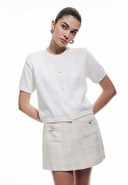 Koton Cardigan Rundhalsausschnitt Boxy Cardigan günstig online kaufen