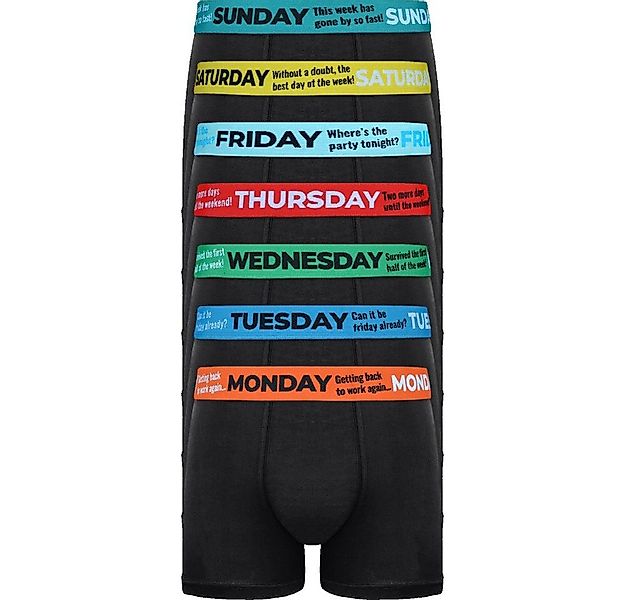emeco Retro Boxer 7er Pack Boxershorts Herren Boxer Shorts Baumwolle Unterw günstig online kaufen