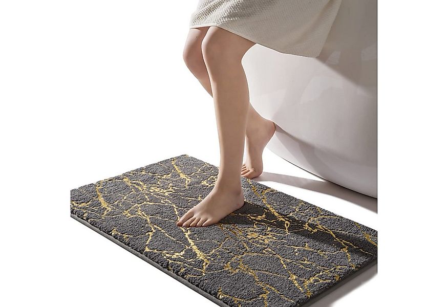 Coonoor Badematte Badezimmerteppich rutschfeste Badematte Waschbar Badteppi günstig online kaufen