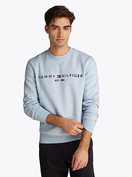 Tommy Hilfiger Sweatshirt TOMMY LOGO unifarben, casual, regular fit, Baumwo günstig online kaufen