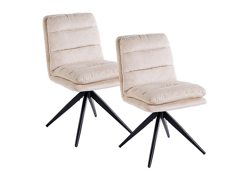 DITAIX Polsterstuhl 360° Drehstuhl mit Rückkehrfunktion für das Esszimmer, günstig online kaufen