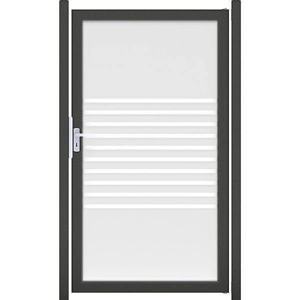 GroJaAmbiente Tor Streifen DIN:,inks Rahmen DB703 günstig online kaufen