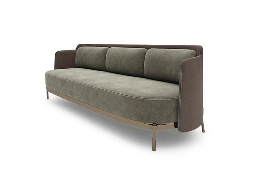 Xlmoebel 3-Sitzer Luxuriöses 3-Sitzer Sofa für das Wohnzimmer in modernem D günstig online kaufen