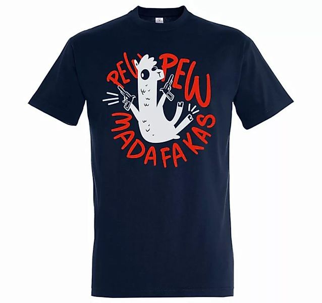 Youth Designz T-Shirt Pew Pew Madafakas Herren Shirt mit lustigem Frontprin günstig online kaufen