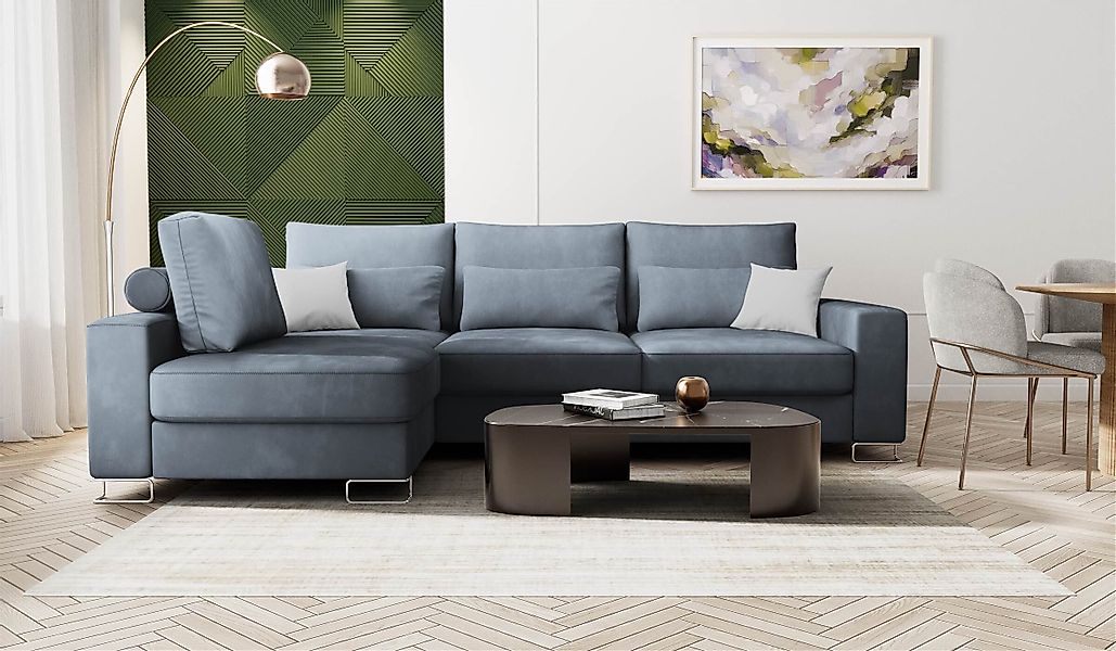 Hygger Möbelhaus Ecksofa Thomas L-Form Wahlweise günstig online kaufen