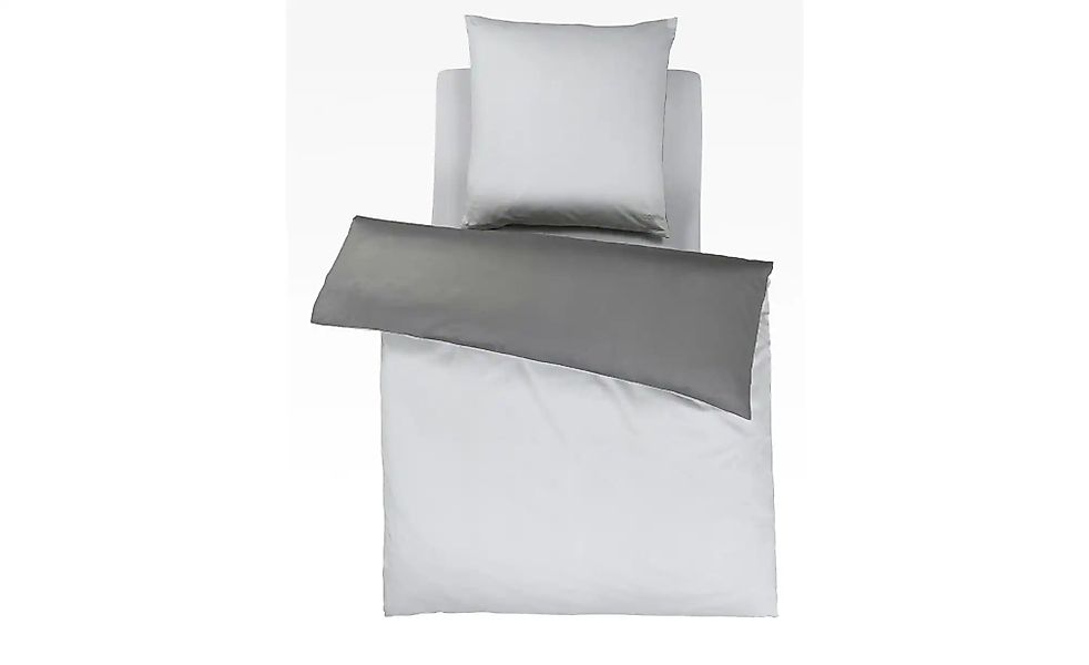 JOOP! Bettwäsche-Set   ¦ silber ¦ Maße (cm): B: 155 H: 1 Bettwaren > Bettwä günstig online kaufen