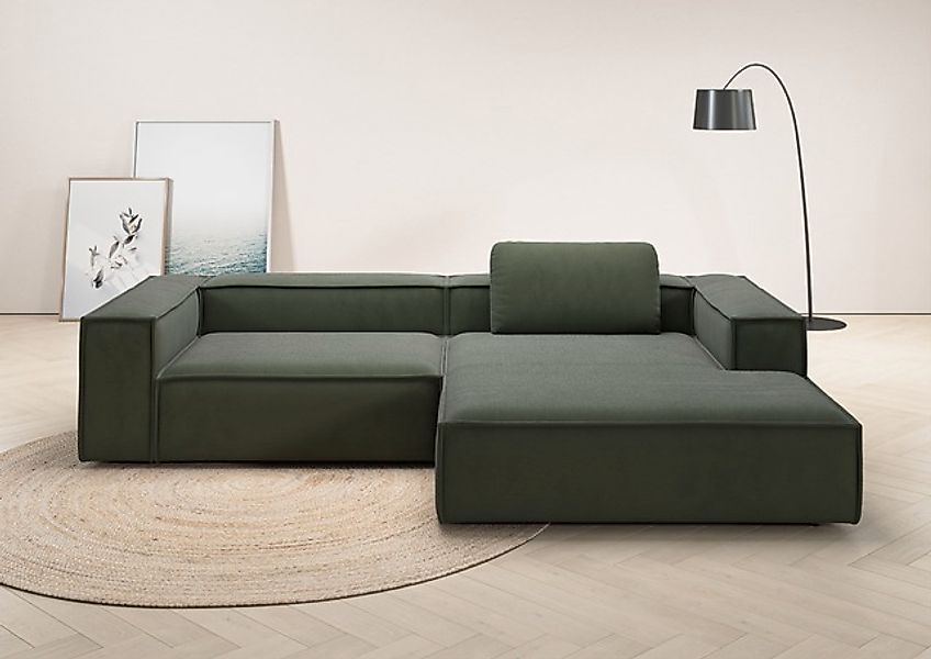 Places of Style Ecksofa »Watertown, modernes XXL L-Form, 306 cm breit«, Gro günstig online kaufen