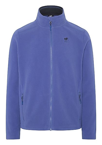 Polo Sylt Fleecejacke mit Label-Stitchings günstig online kaufen